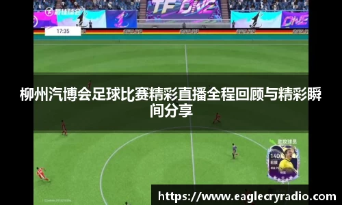 柳州汽博会足球比赛精彩直播全程回顾与精彩瞬间分享