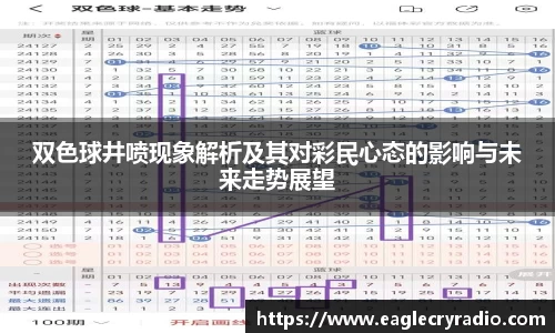 双色球井喷现象解析及其对彩民心态的影响与未来走势展望
